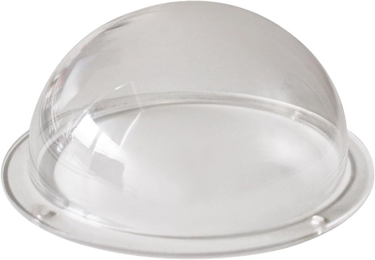 Transparante Dome Hood voor Buitenbeveiligingscamera - Weerbestendige Behuizing en Beschermhoes voor Camera's - 240mm x 120mm