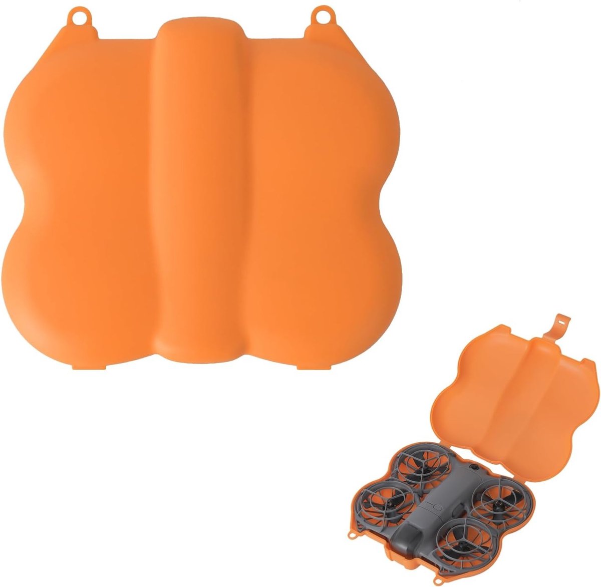 Draagtas voor Drone, Harde Opbergtas, Beschermhoes, Accessoires, Transportoplossing, Oranje, Geschikt voor DJI Neo 2