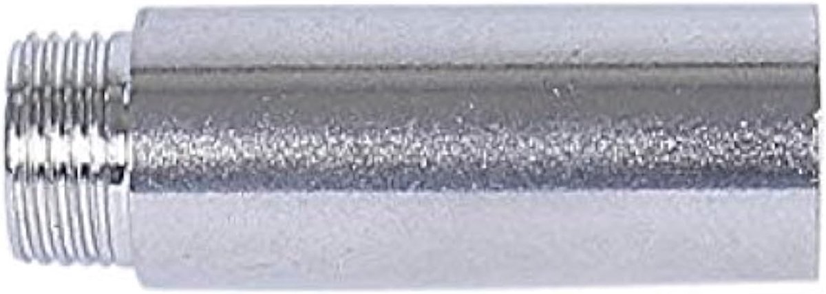 staal, schroefdraadverlenging 1/2 inch 3, 4, 5, 6, 8 cm (haakverlenging) - 5 cm