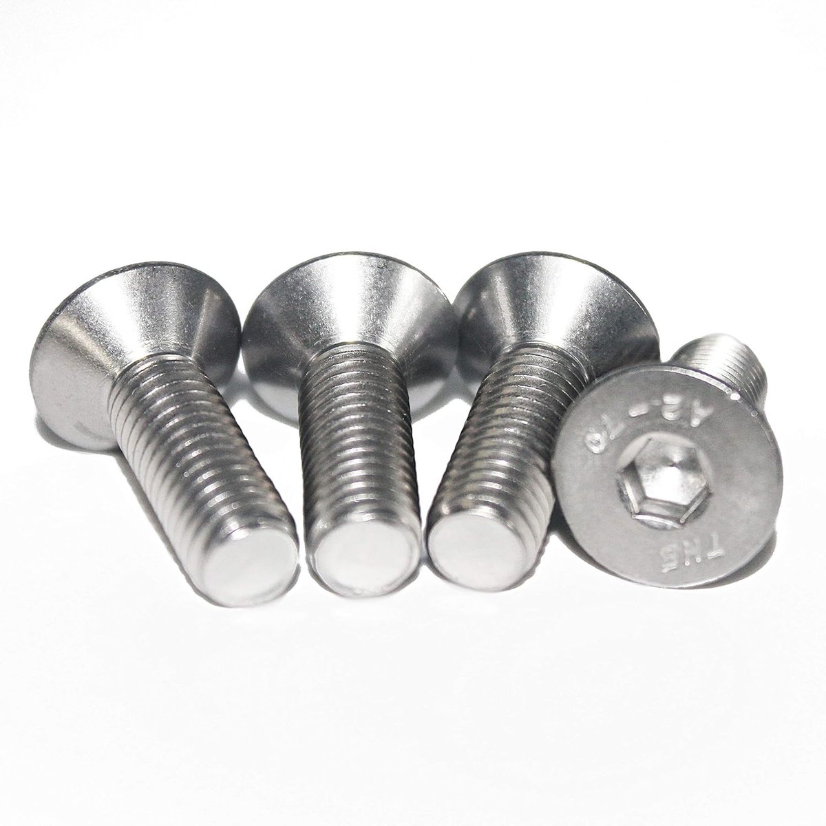 10 stuks M8 x 30 mm verzonken schroeven roestvrij staal DIN 7991 verzonken binnenzeskant A2 V2A VA