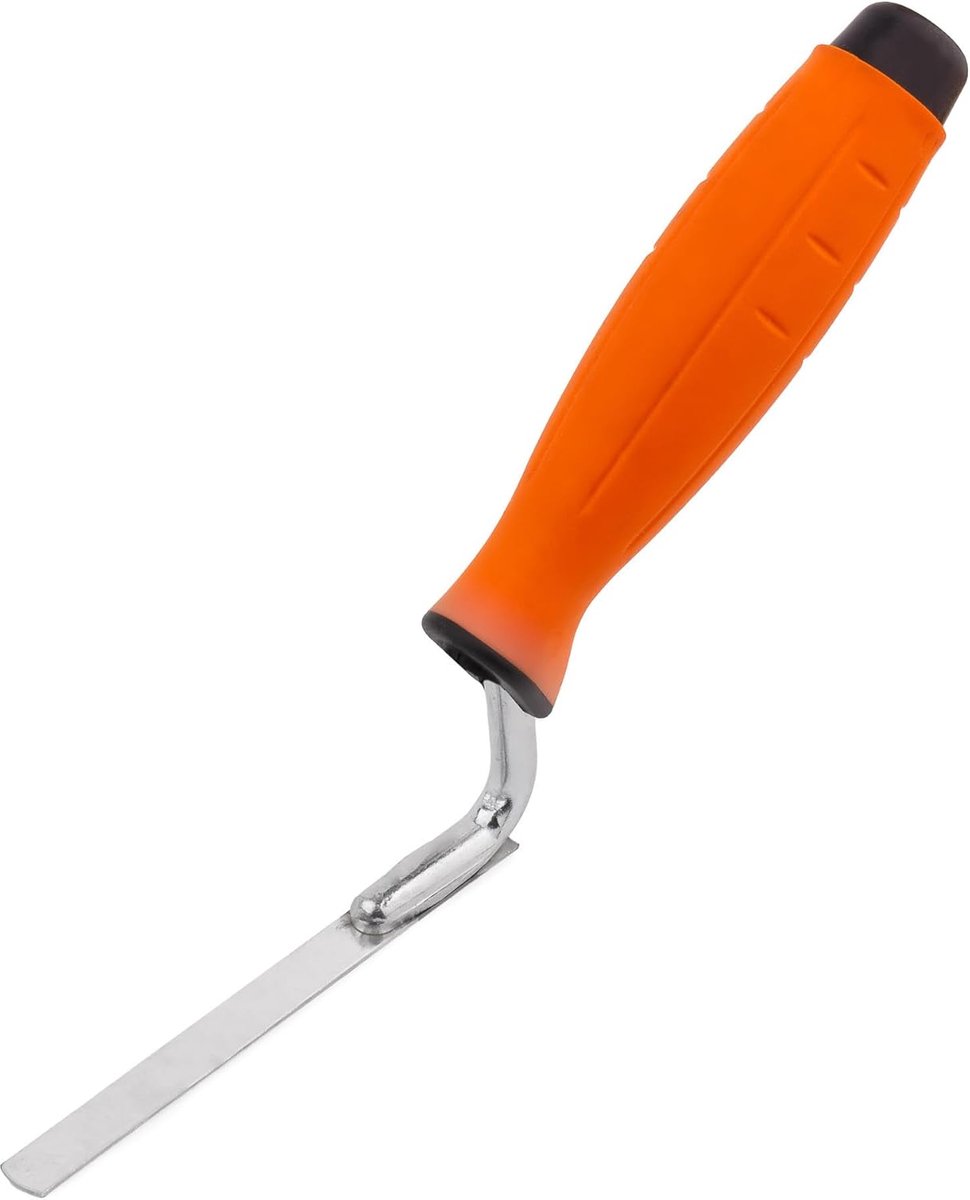 Vochttroffel van roestvrij staal, 10 mm, buiswijzer met afgeronde punt voor het vullen van metselwerkvoegen met mortel en mortel, metsel- en pleistergereedschap