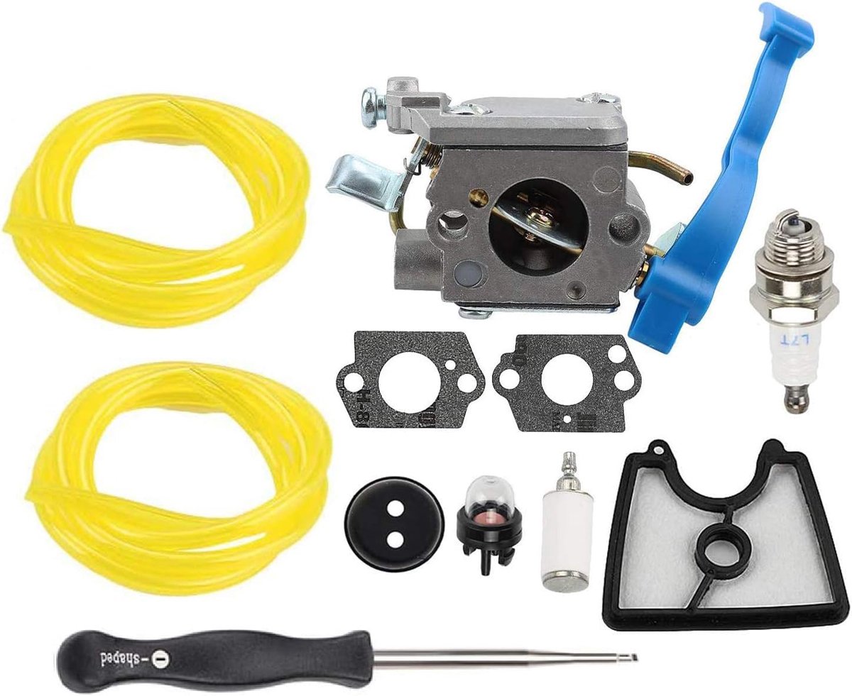 Carburateur en Luchtfilter Pakking Kit voor Husqvarna 125B 125BX 125BVX Blower