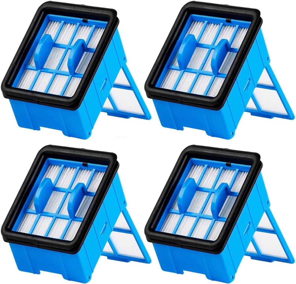 Bissell CrossWave OmniForce (Edge) & OmniFind stofzuiger, 4 verpakkingen vervangende HEPA-filters, vergelijk met deel 1640065 1640066