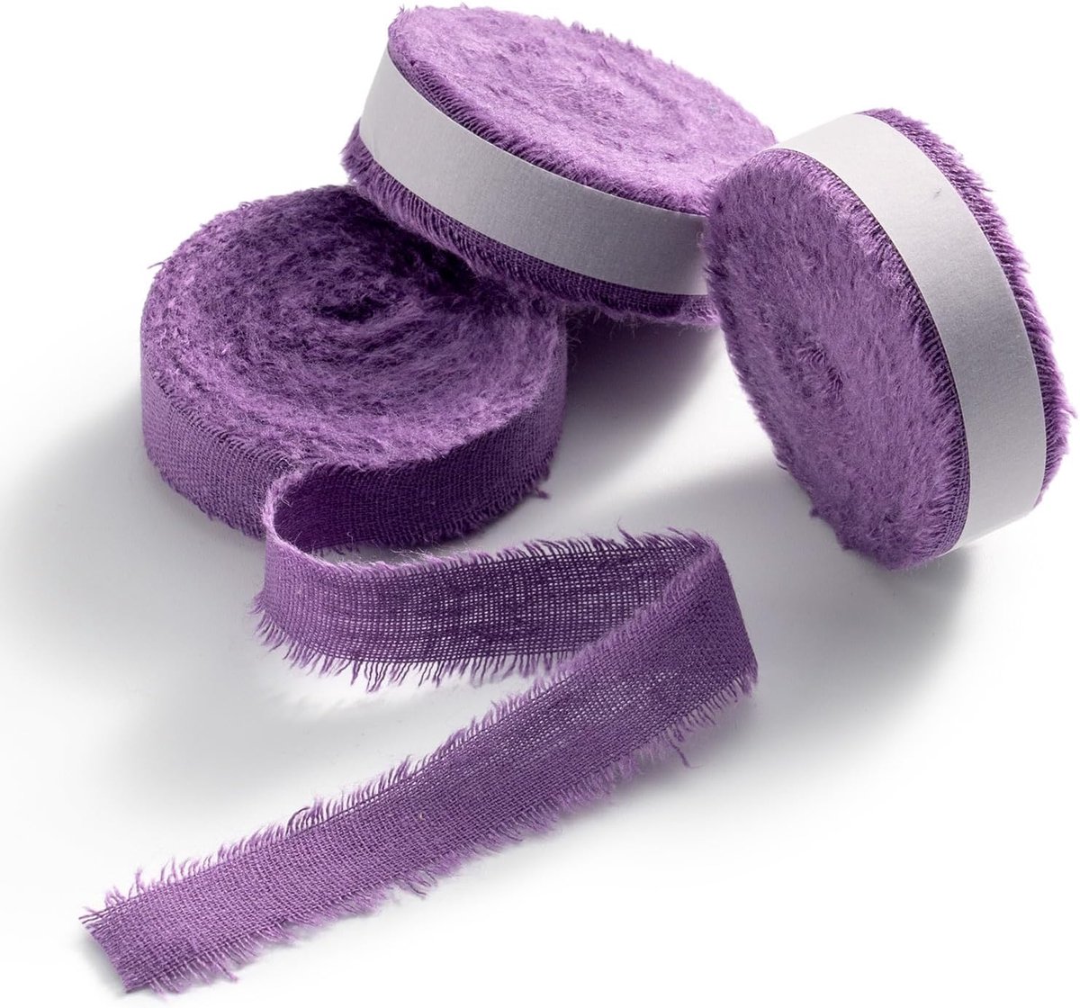 Linten lint violet katoenen cadeaulint katoenen lint stoffen lint