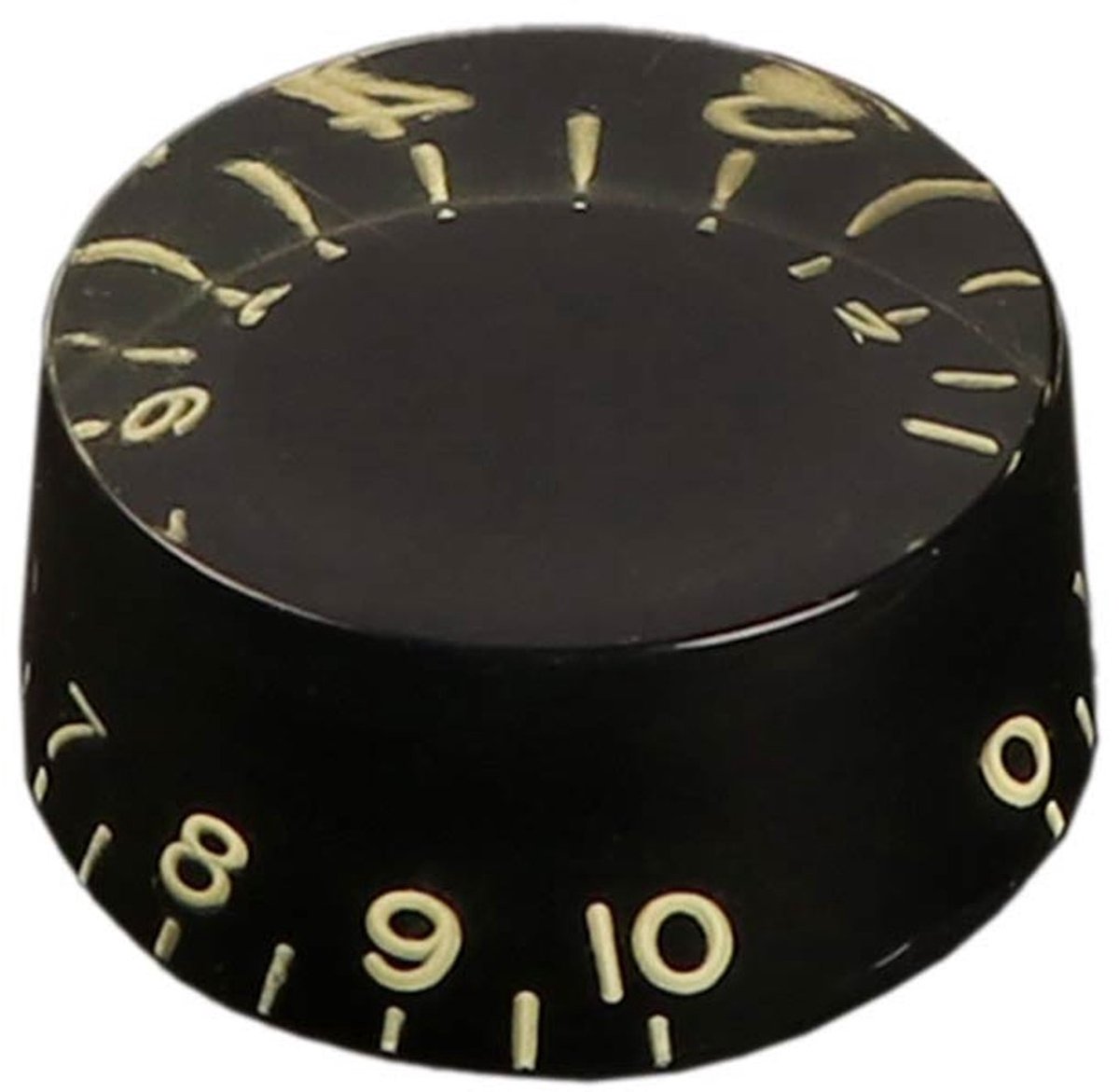 Boston KB-110I-R Snelknop (Hatbox), Inchmaat voor USA Pots, Relic Zwart