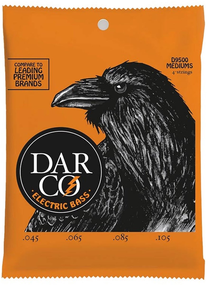 Darco D9500 Bassnaren Set Nickel Wound Medium (045-105)