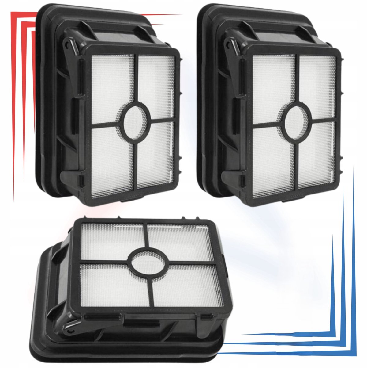 AreoSe - HEPA-filter voor Bissell Crosswave - 3 stuks