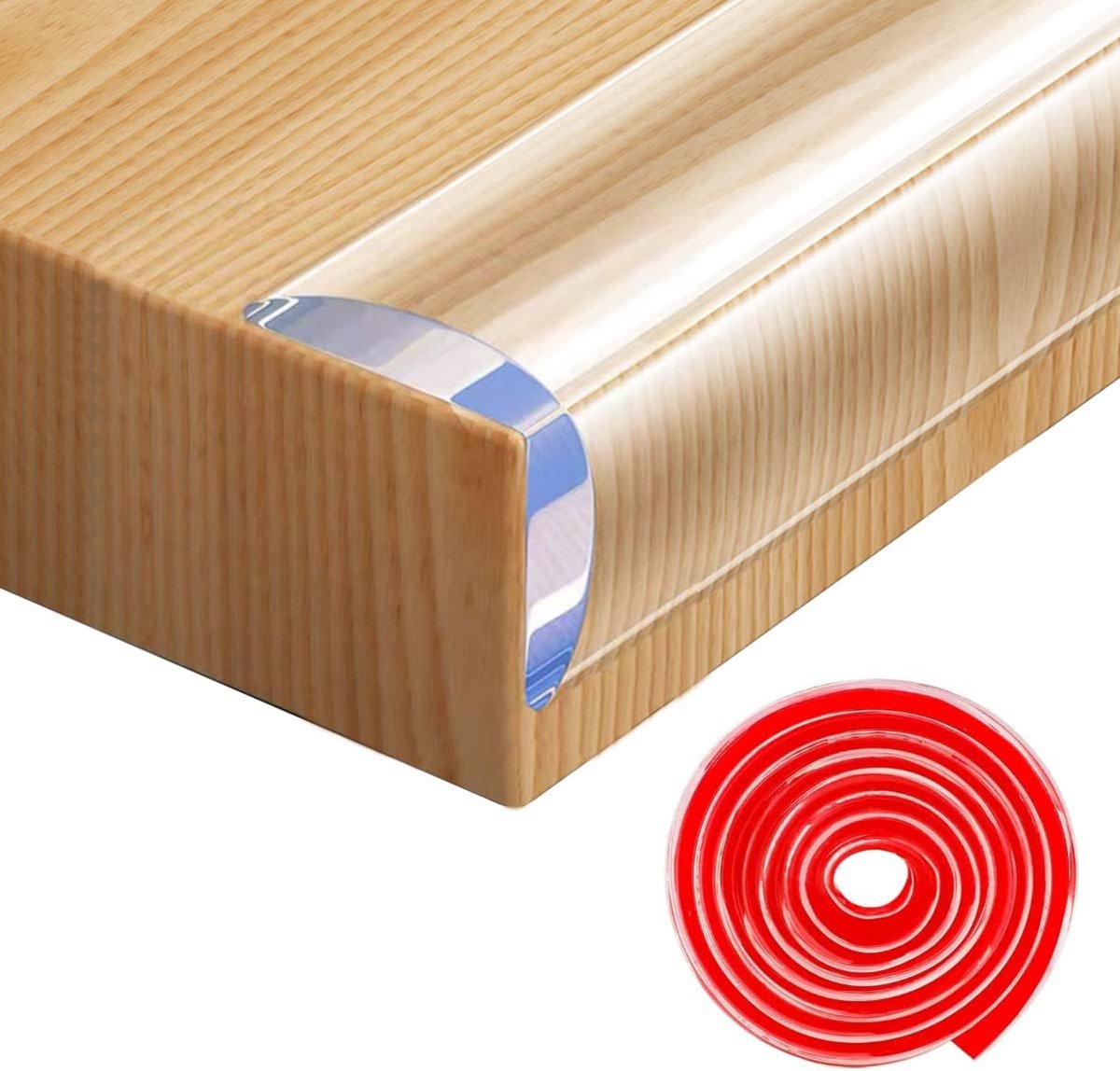 2 cm X 1 M Rand & Hoekbeschermers Baby Proofing Veiligheidshoek Clear Meubeltafel Hoekbescherming voor meubels tegen scherpe hoeken