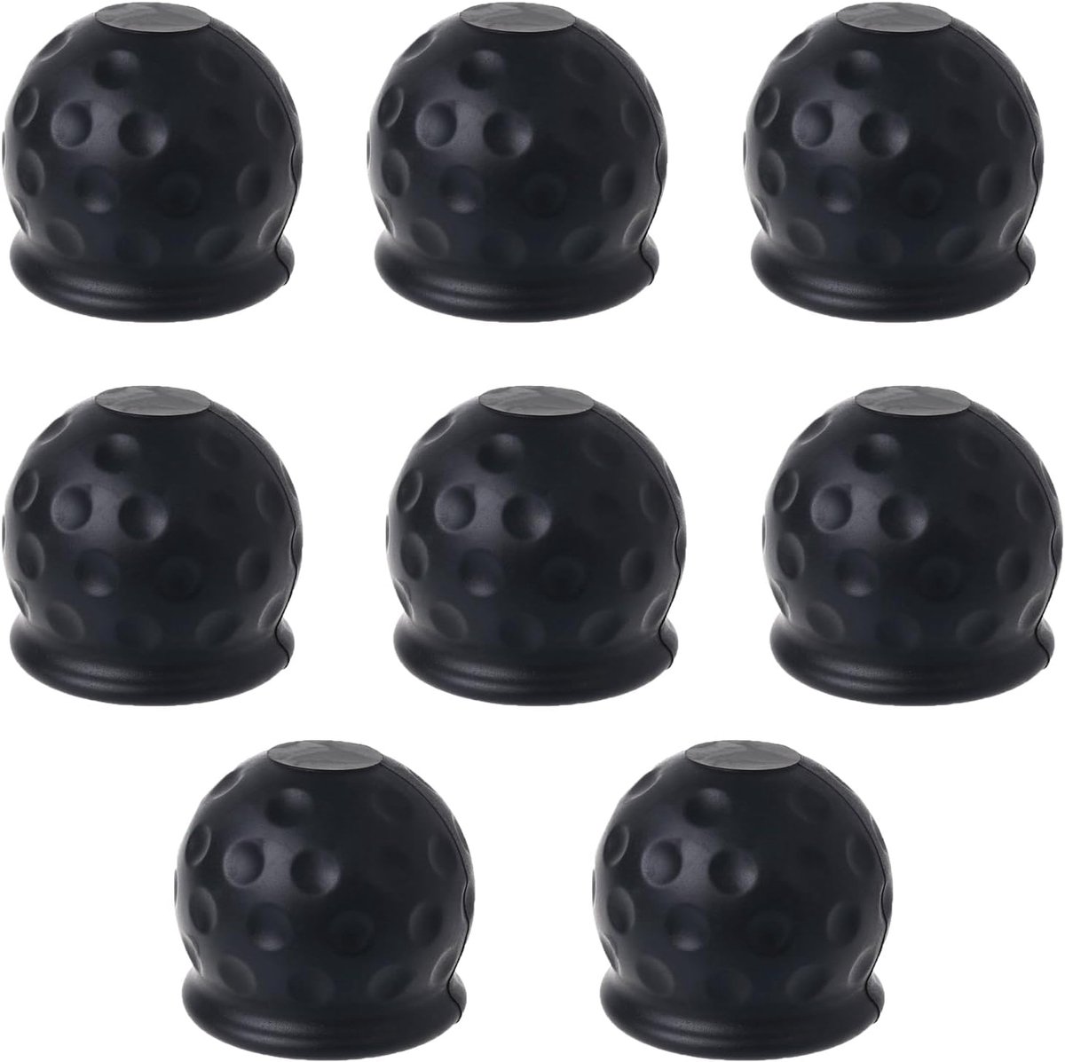8 Stuks Rubber Trekhaak Hoes, tow ball cover, Aanhangwagenkoppeling, voor Camper Trailer