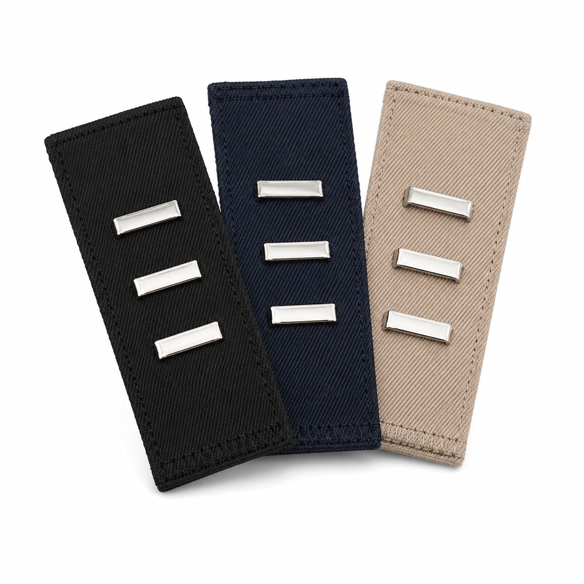 Consumerce® Broekverbreder Set van 3 - Tailleband Verlenger Broek - Broekverlenger - Taille Extender - Broekband Vergroter - Tailleverlenger