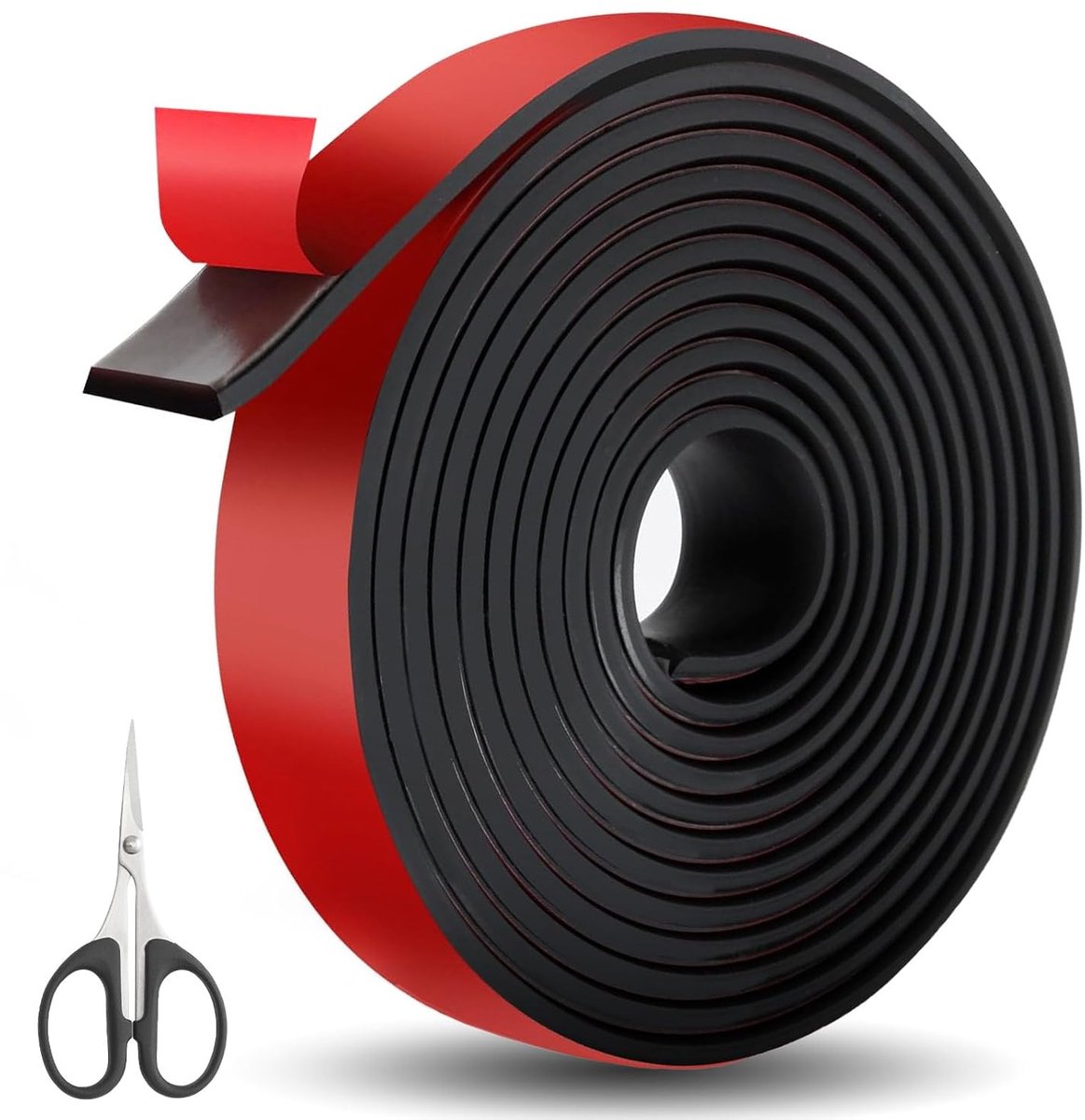 zelfklevende rubberstrip 20mm(B) x 3mm(D) x 3m(L) neopreen rubbermat rubberplaat volrubber rubberprofiel voor afdichtingen vloerbedekking bescherming, afdekking, anti-vibratie, anti-slip