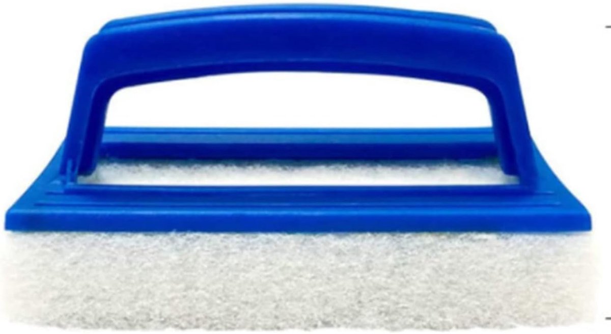 borstel, reinigingsborstel, zwembad reinigingsborstel, nylon zwembad reinigingsgereedschap (blauw)