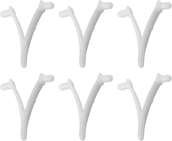 6 STKS Zwembad Supply V Klem/Houder voor Pool Spa Borstel, Blad Rake, Leaf Skimmer, Vacuüm Hoofd — afbeelding 4