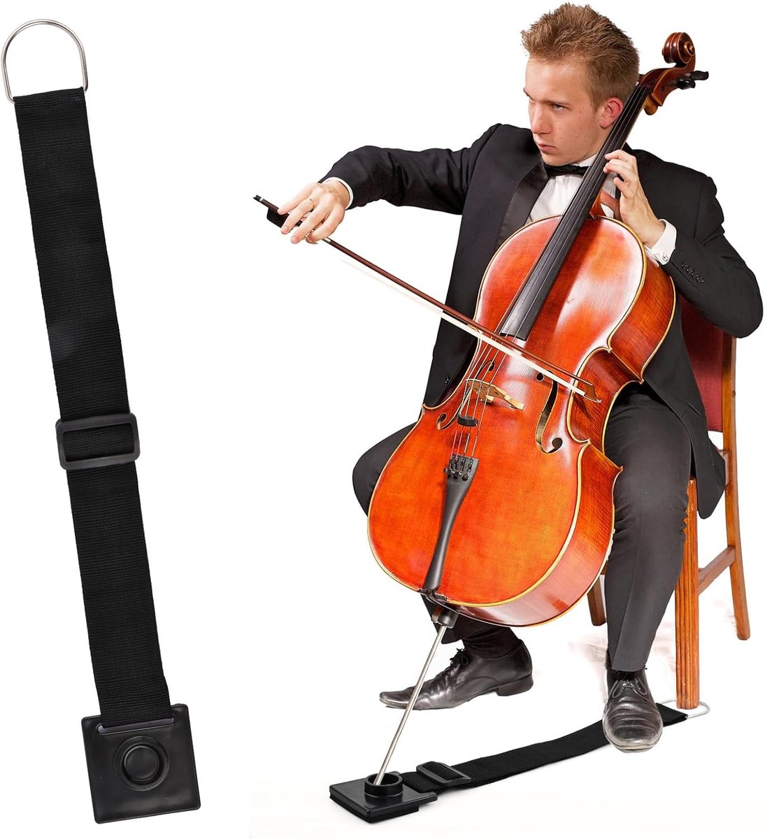 Cello Pad, Antislip Mat, Endpin Protector voor Cello