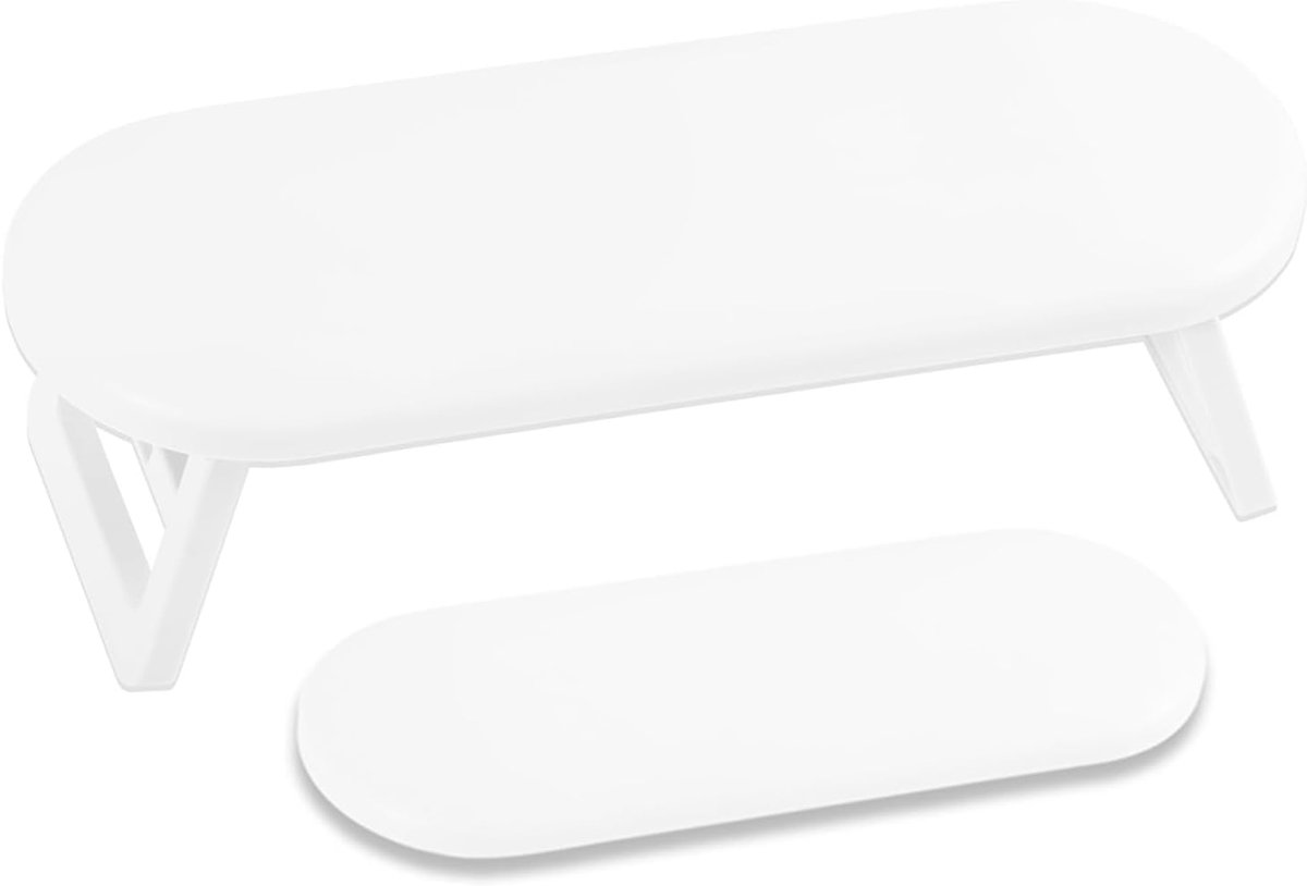 handkussen, nagelkussen, antislip, manicure, handkussen voor schoonheidssalons, thuismanicure, nageldesign, nagelverzorging, wit, ergonomisch handkussen