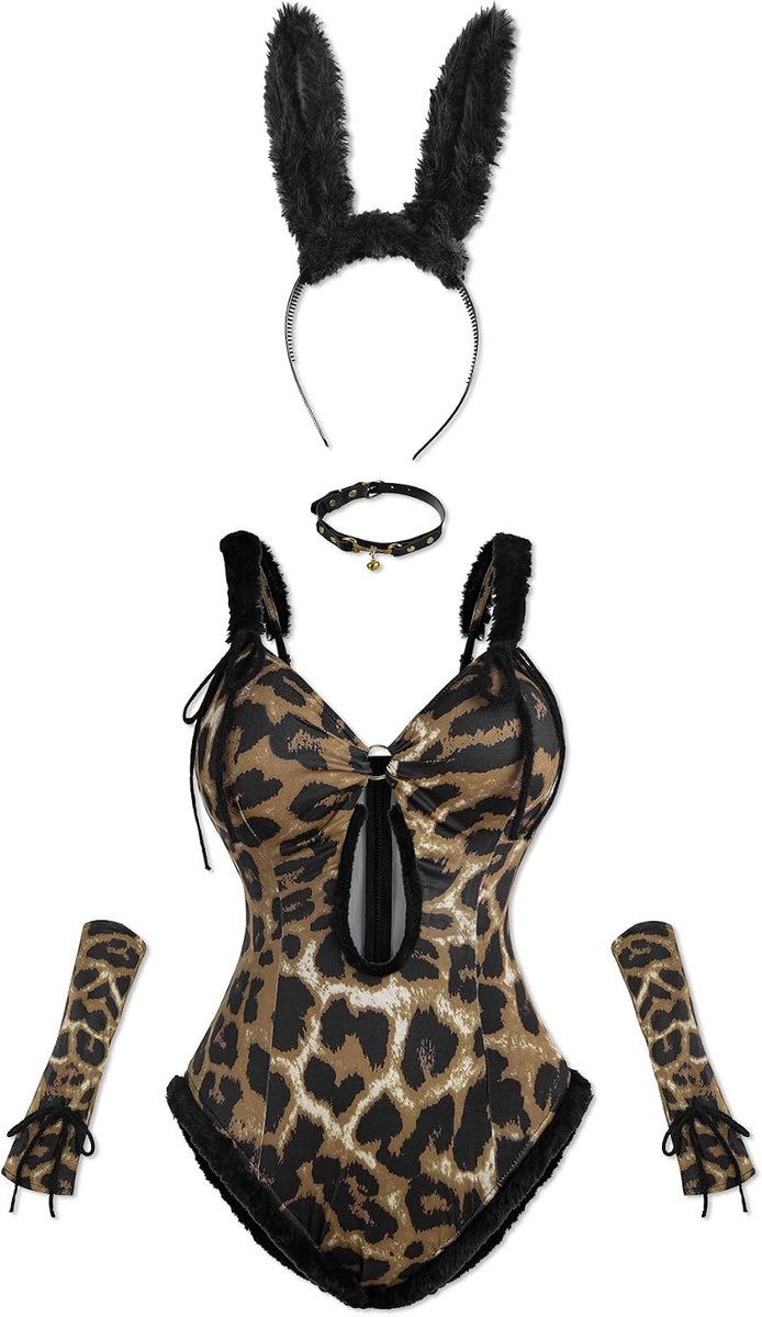 Bunny-kostuum voor vrouwen, Sakurajima Mai, cosplay-kostuum, anime, Senpai Bunny Suit met oren, volwassenen