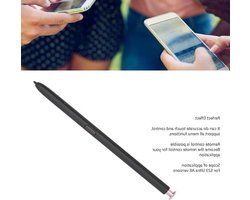 Vervangbare Stylus Touch voor S23 Ultra - Precisie Pen met 5 Punten, Geschikt voor Alle Versies (Paars)