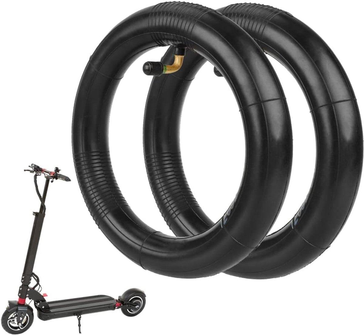 8,5 * 3 vervangingswielen buiten- en binnenbanden voor KUKIRIN G2 Pro/Zero 9/VSETT 9/9+/Inokim Light 2 elektrische scooter 8 1/2 * 3 verdikte voor- en achterband vervanging (2 binnenbuizen)