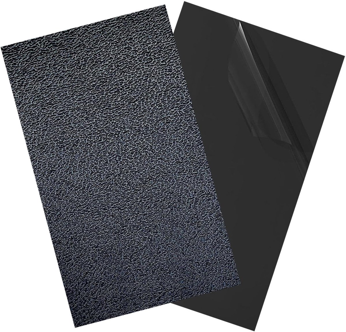 3 mm, kunststof plaat, 40 x 30 cm, zwarte plastic plaat, voor modelbouw, knutselen, spatborden, woondecoratie, 2 stuks (40 x 30 cm)
