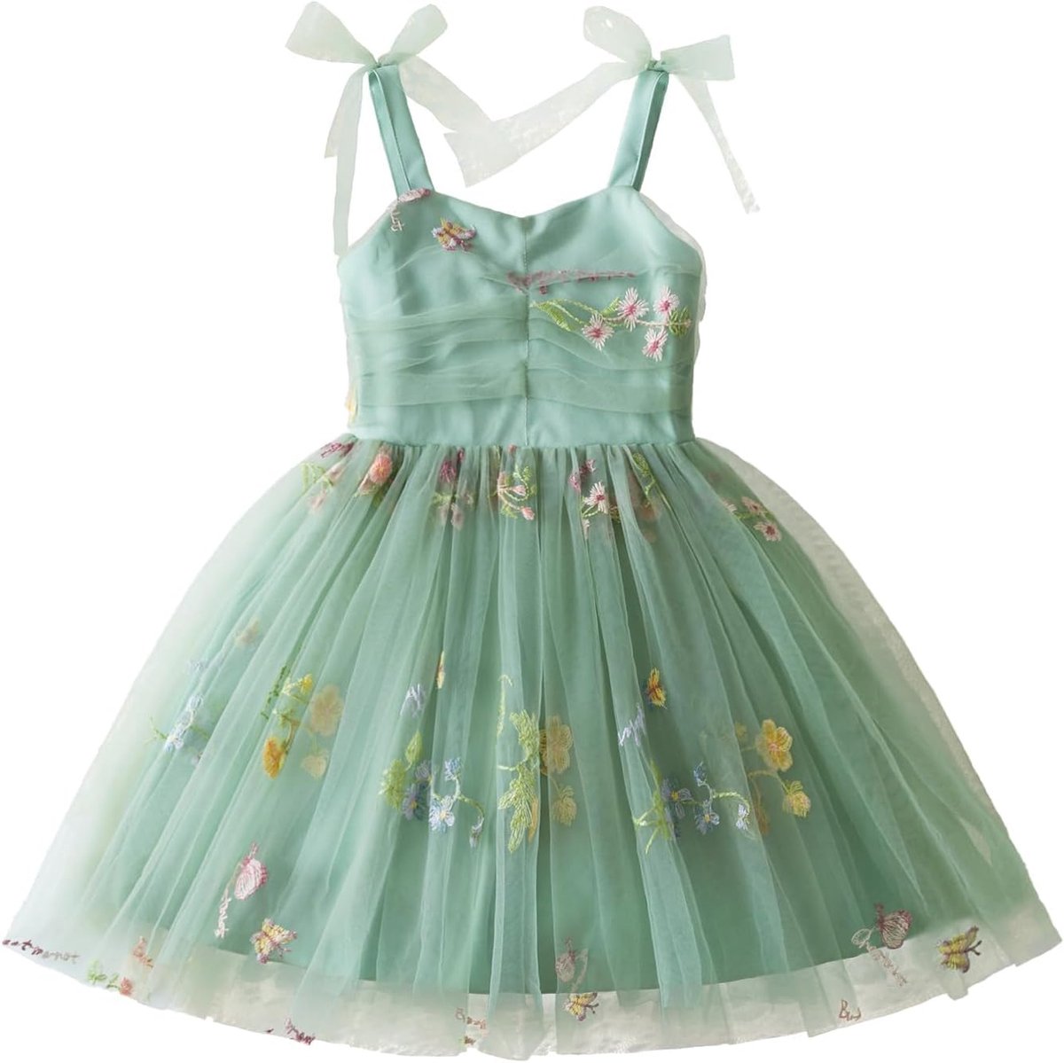 Meisjes Jurk Korte Mouw Tule Starry Gradient 1 Jaar | 1 jaar oud, korte mouwen, tule, sterrenhemel, verloop, meisjesjurk