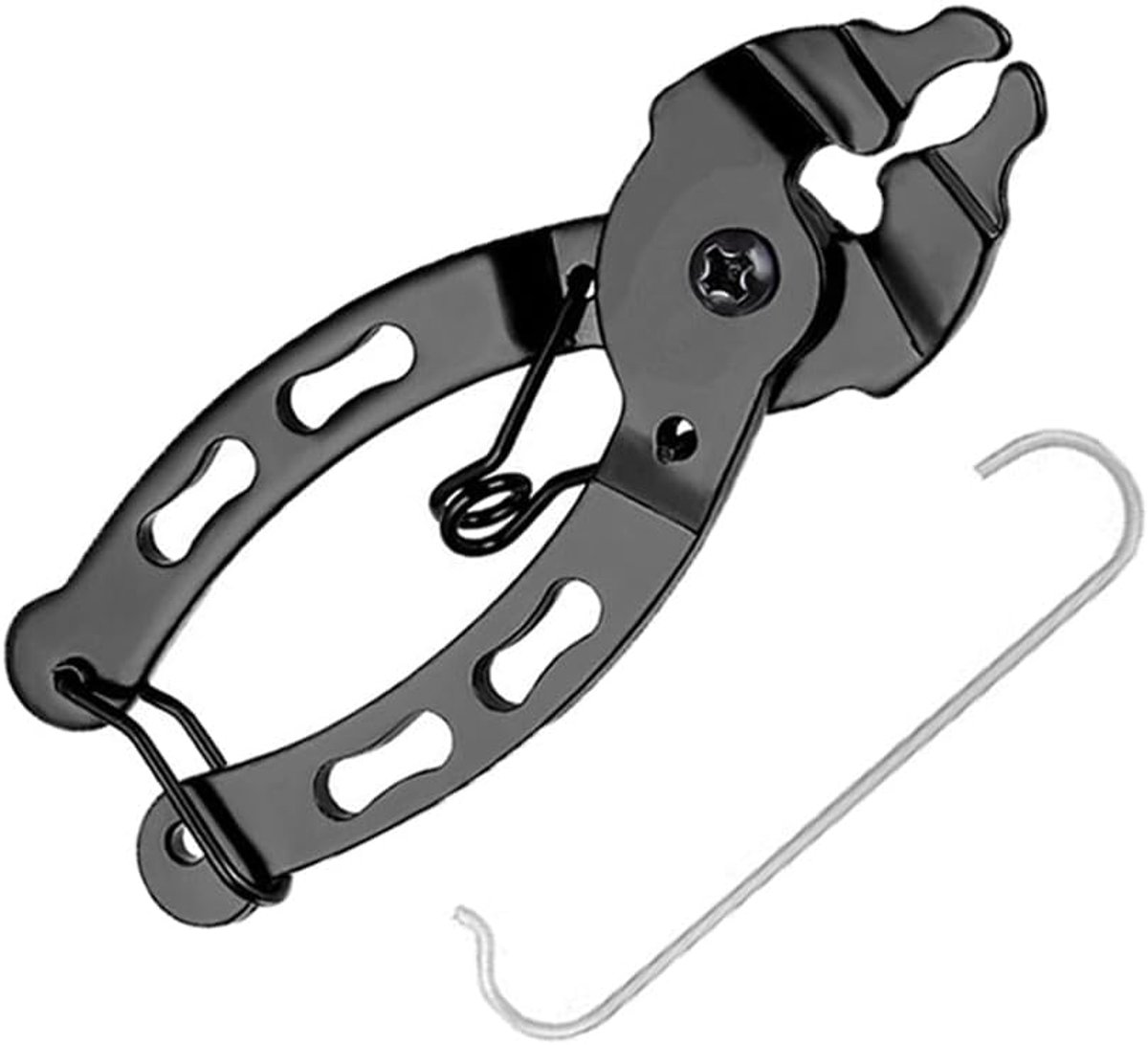 fietskettingtang, draagbare 2-in-1 fietsketting, snelkoppeling, open-sluitgereedschap, voor 6 ~ 12 versnellingen ketting (A)