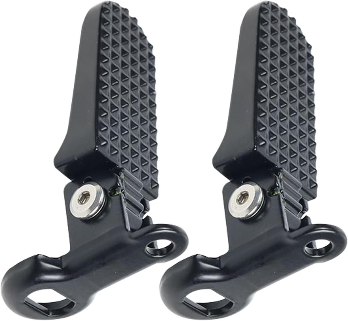 Pedalen, 2 stuks fietsvoetsteunen, antislip fietspedalen, vouwbare mountainbike voetsteun, snel los te koppelen voetplaten pedalen, achterzitje voetsteun pedaal voor mountainbikes e-bike