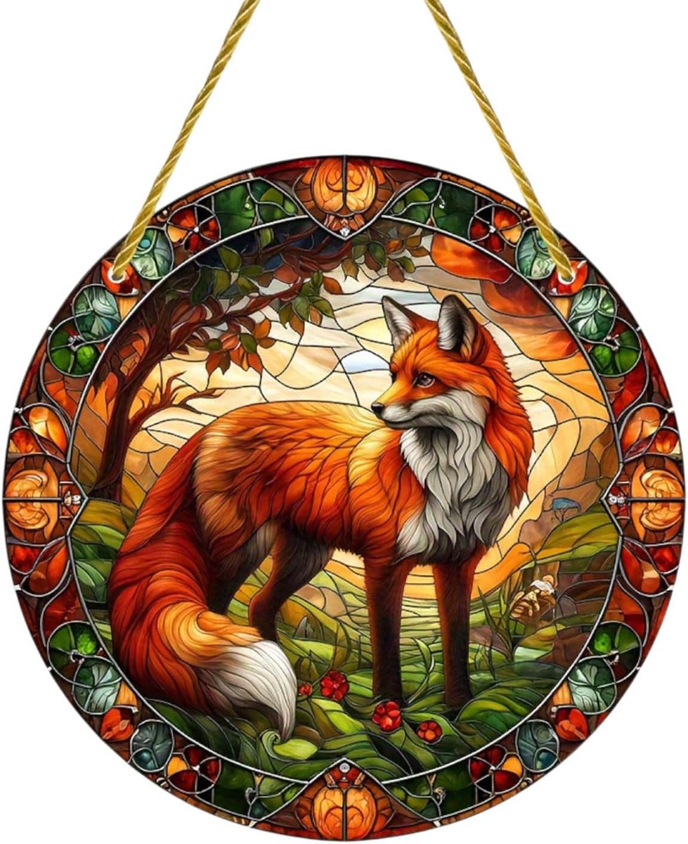 1 stuk zonnevanger, zonnevanger in de vorm van een kolibrie, zonnevanger om op te hangen, kleurrijke acryl hanger, zonnevanger, raam, kolibrie, voor woonkamer, raam, tuin (vos)