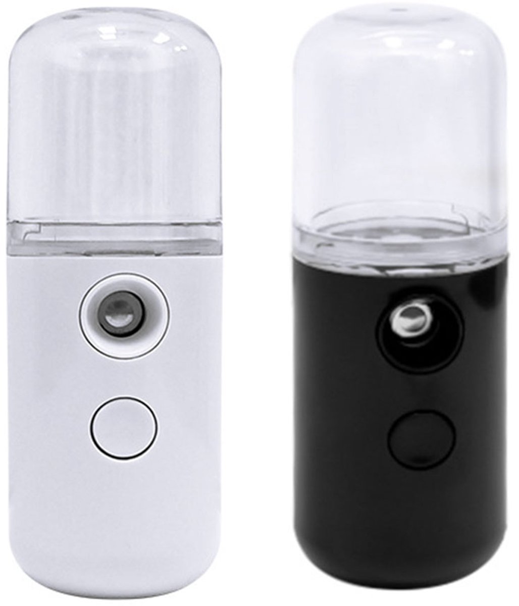 Nano-gezichtsbevochtiger, mini-gezichtsstomer, draagbaar USB-apparaat voor huidverzorging, hydratatie en make-up