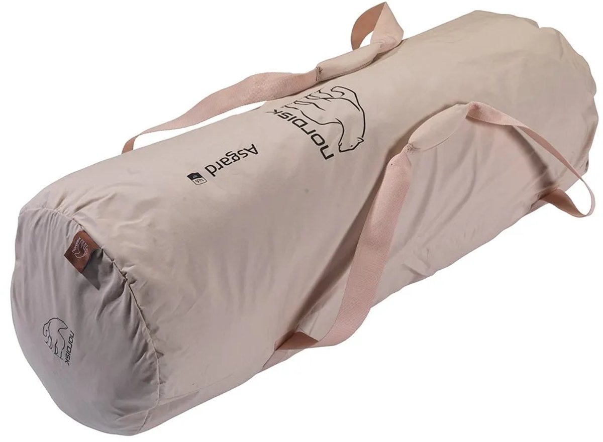 Nordisk Asgard 12.6 tent - 6 personen - Technical Cotton - beige