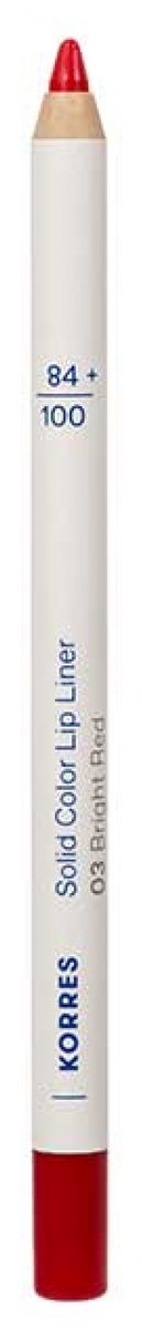 Korres Solid Color Lip Liner 1,2 g (Tint : 03 Helderrood)