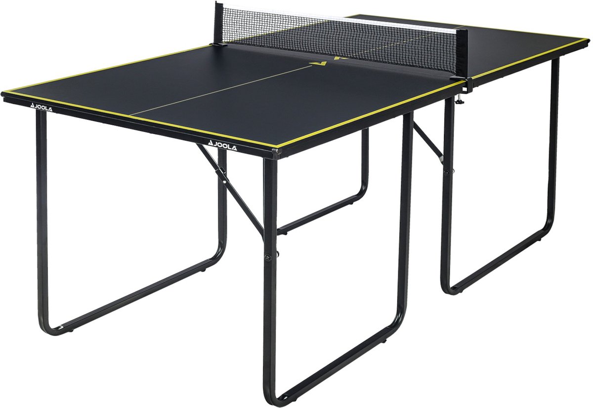 Joola Indoor Tafeltennistafel Midsize - Blauw/Groen - Opklapbaar donkergrijs