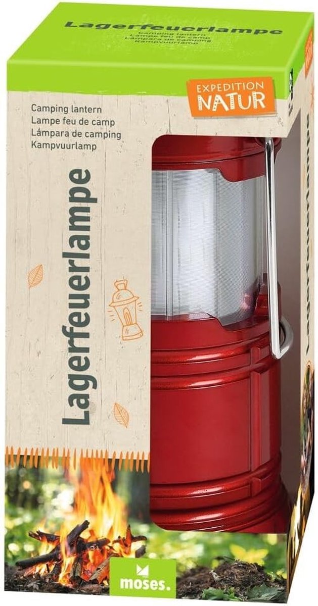 Campinglamp - LED - Draagbaar en Opvouwbaar - 2 Verlichtingsmodi - Voor Kamperen en Wandelen