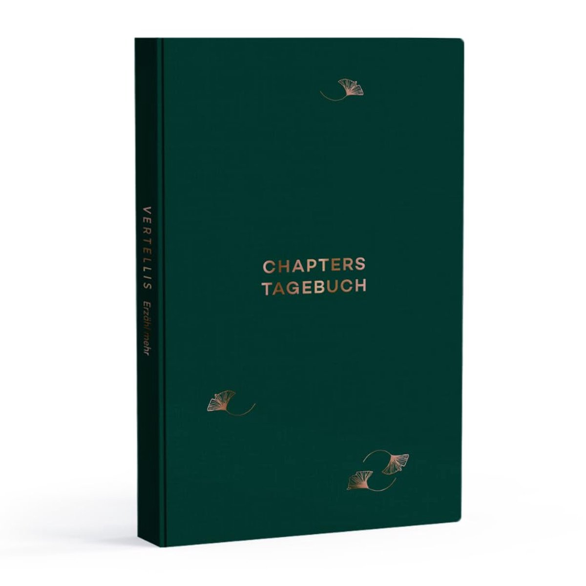 Dagboek - donkergroen - dankbaarheid en zelfreflectie - voor persoonlijke ontwikkeling - ShopVlot