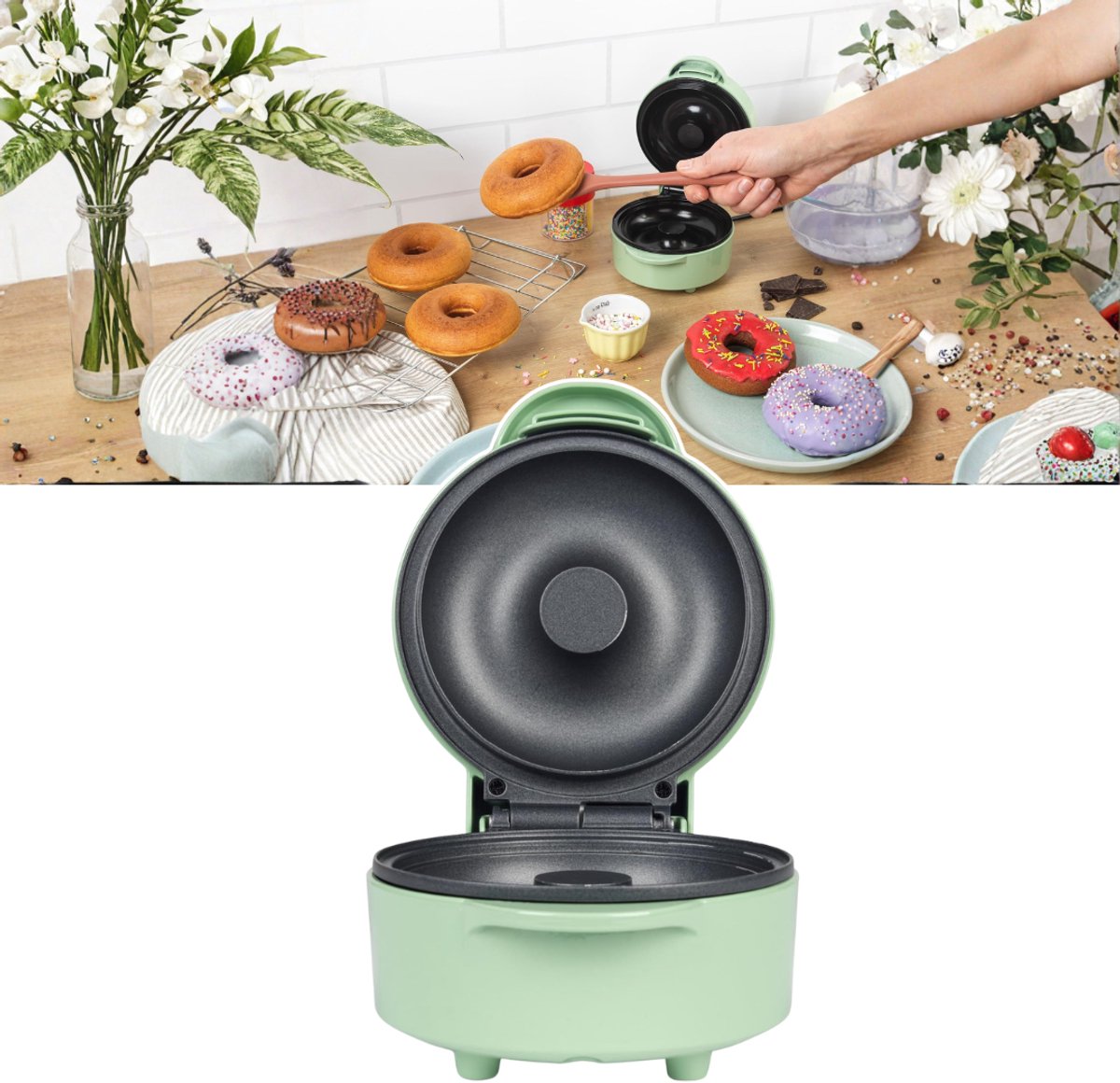 Zavio® Donutmaker - Donut Bakvorm - Donutmachine