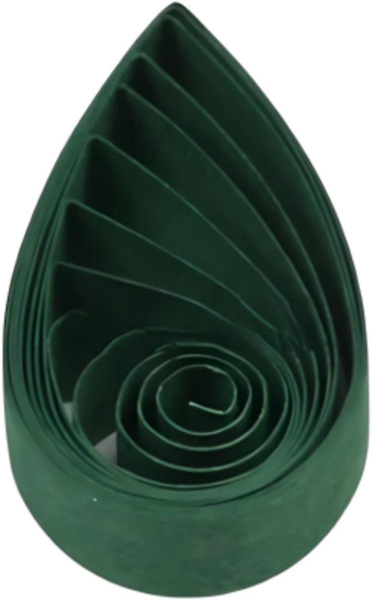 Pestal Green Tone Quilling Paper Strips 5mm voor Creatieve Projecten - Forest Green Origami en Filigree Strips voor Knutselen