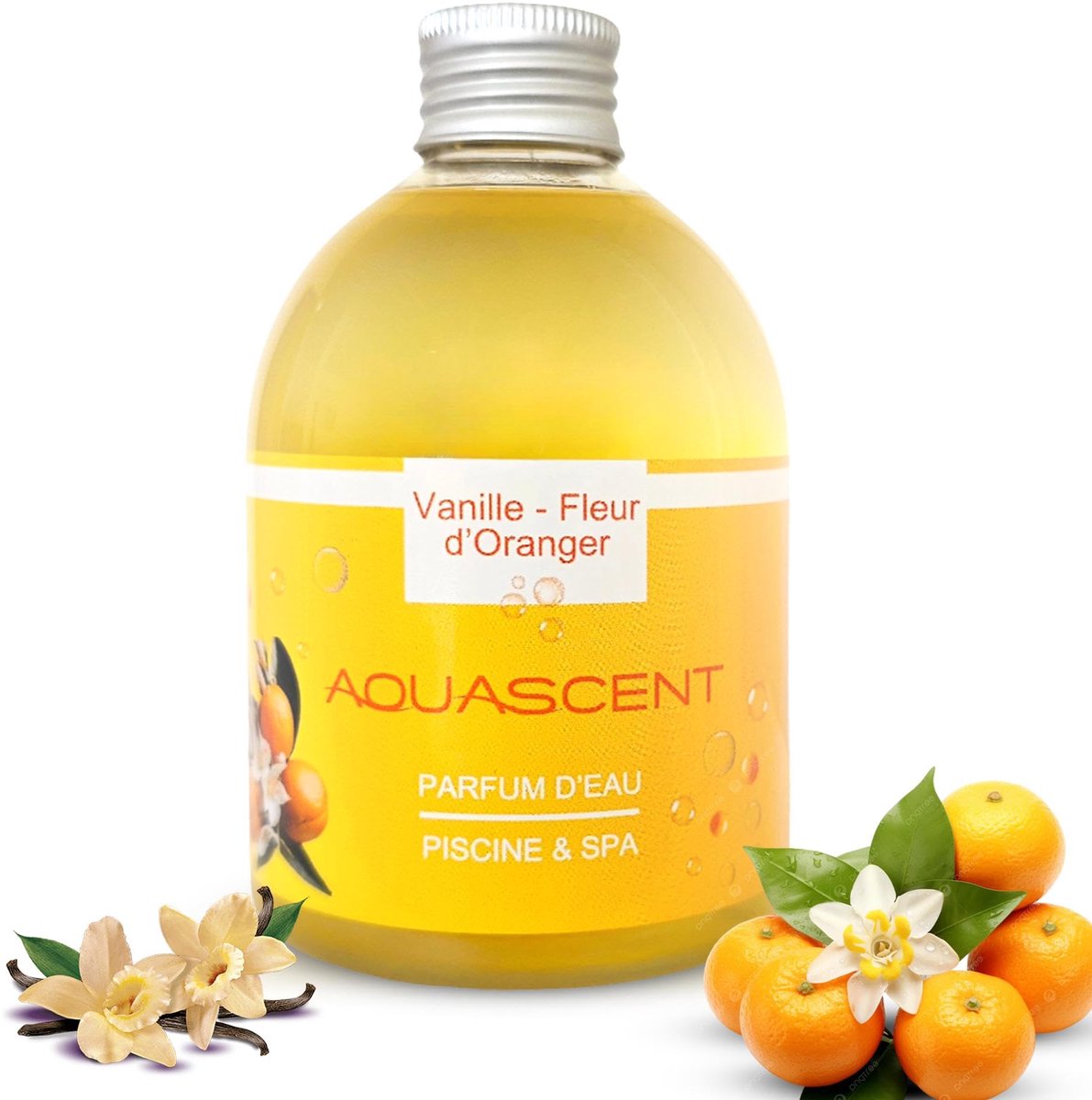 Parfum voor zwembad en spa 250 ml - vanille en oranjebloesem - verwijdert geuren - behoudt helder water - ShopVlot