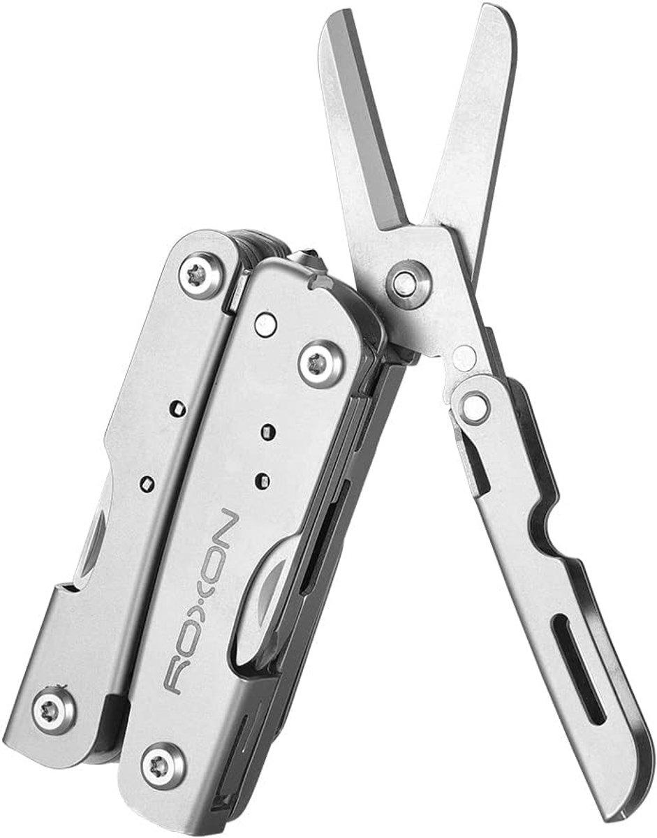 14-in-1 Mini Multitool met Sleutelring, Compacte Gereedschapset voor Thuis en Buiten