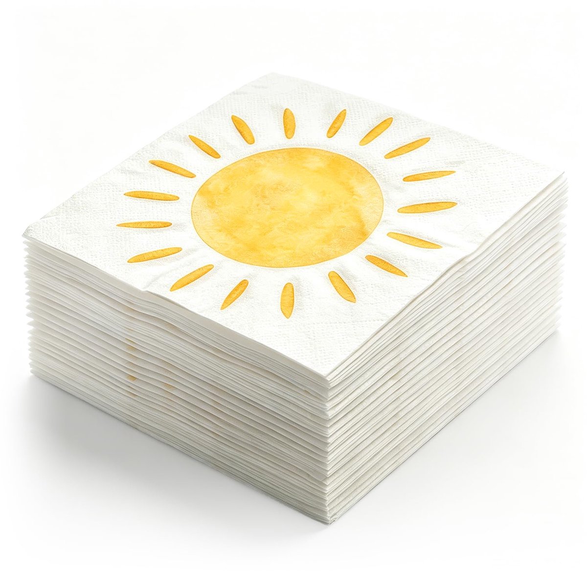 Papieren servetten 33 x 33 cm - Sunshine-design - 40 stuks - ideaal voor kinderverjaardag - ShopVlot