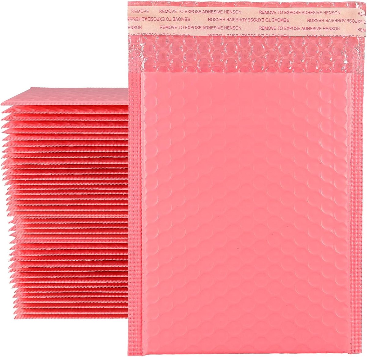 30 Stuks A4 Roze Poly Bubble Mailers, 29x36cm Zelfklevende Verpakkingen, Waterdichte Enveloppen voor Verzending en Kleine Bedrijven