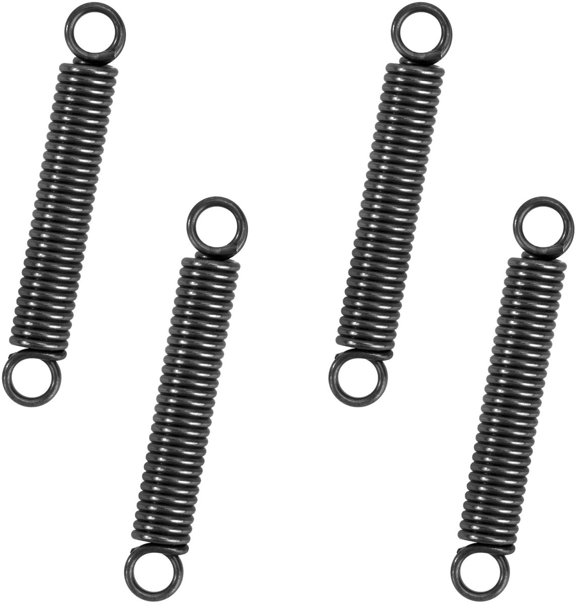 Tension Springs van 40 mm met haken, 180 graden, 2 rotaties, ideaal voor mechanische toepassingen, 10 stuks per verpakking