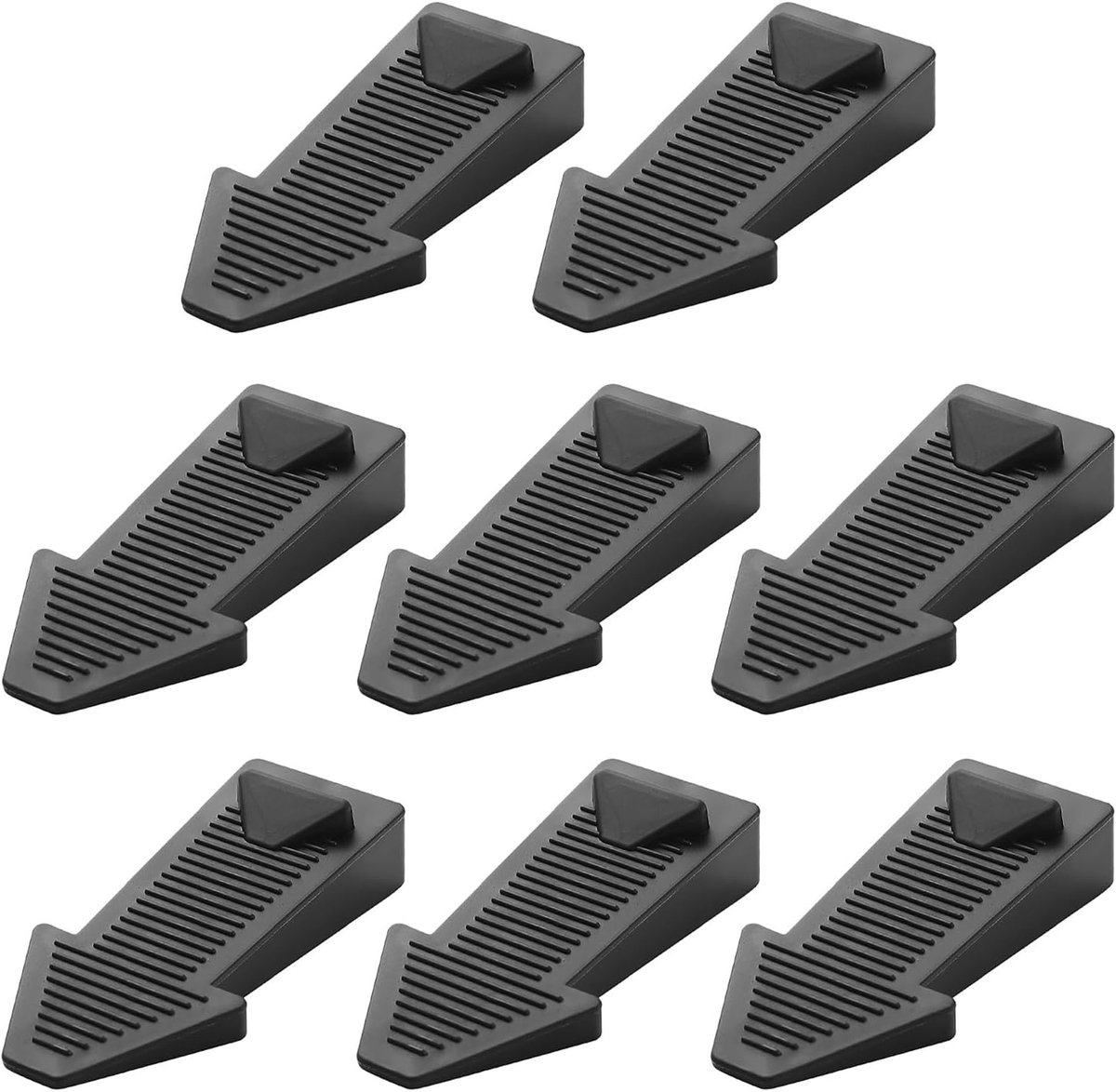Deurstoppers 8 stuks - rubberen zwaar - antislip - ideaal voor vloeren - ShopVlot
