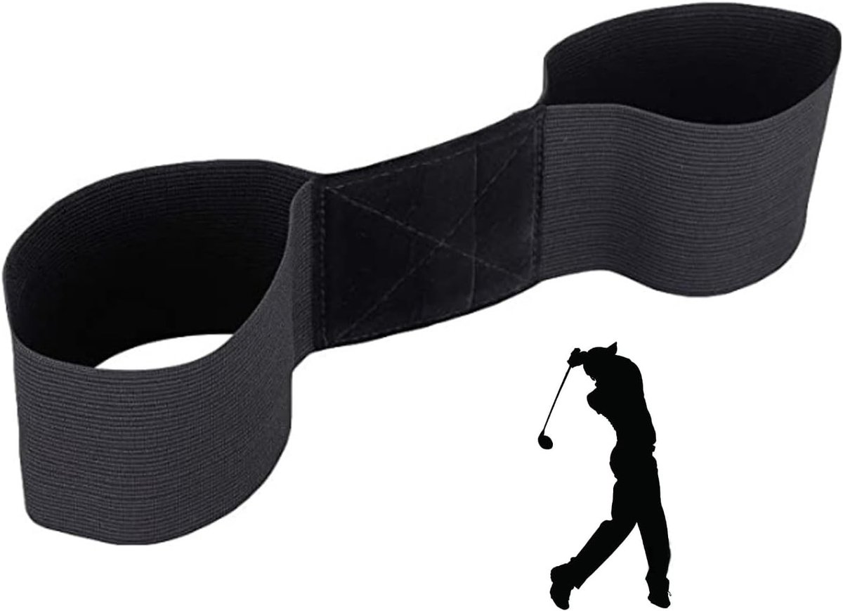Golf Swing Trainer voor Beginners - Verbeter je Golftechniek met Grip Secret, Houdingscorrectie en Oefenriem voor Mannen, Vrouwen en Kinderen