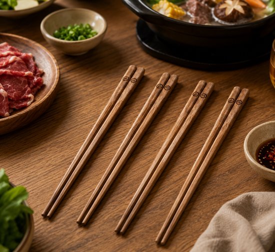 Hotpot Experience Box voor 4 Personen - Complete Hotpot Beleving met Servies, Sauzen, Soepbasis & How to Hotpot Handboek — afbeelding 3
