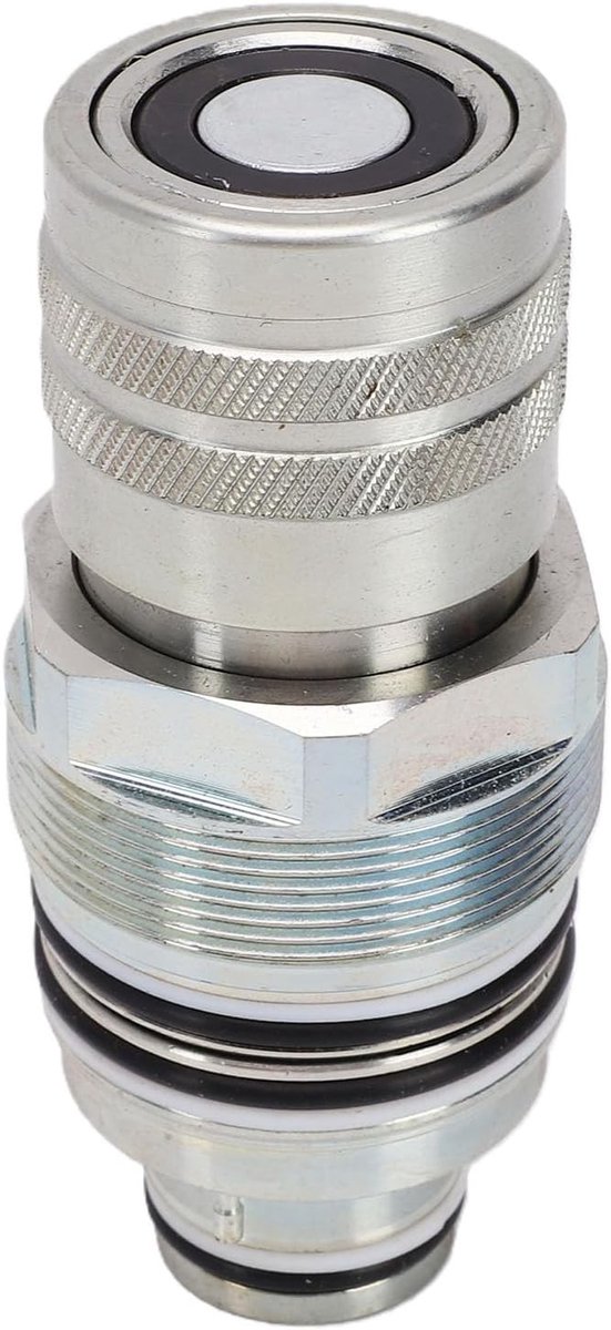 Mannelijke Hydraulische Snelkoppeling met Plat Oppervlak, M46 Draad, Lekvrije Connector voor Bobcat S130, Geschikt voor Hoge Temperatuur en Duurzaam Gebruik
