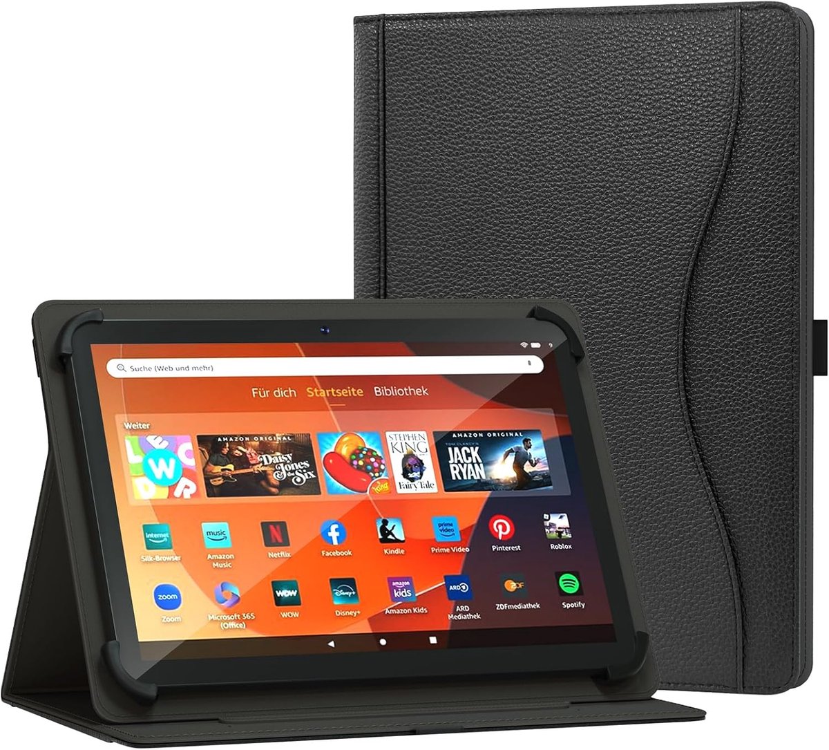 Universele tablethoes 10/10,1 inch - zacht materiaal - schokbestendig - bescherming voor je tablet - ShopVlot