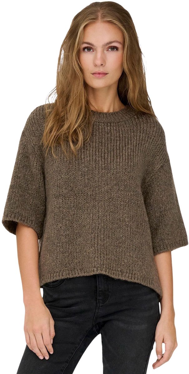 JDY - JDYDICTE S/S PULL O-NECK KNT NOOS Dames Trui — cadeau in Cadeau-ideeën - foto 7