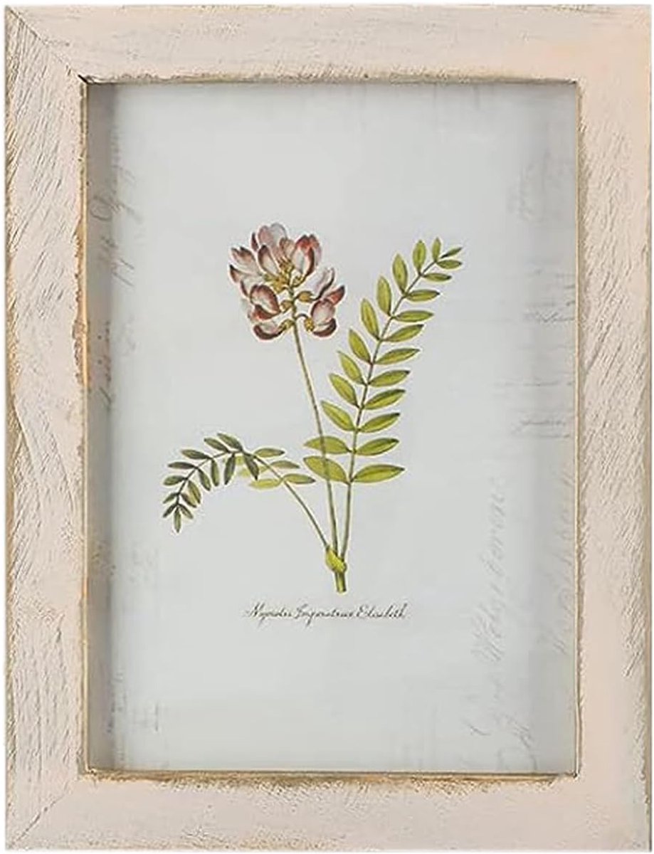 Vintage Antique Picture Frame, 1 Piece Picture Frame 6 x 4, Rustic Photo Frame Table Decoration, Photo Frame with - ShopVlot