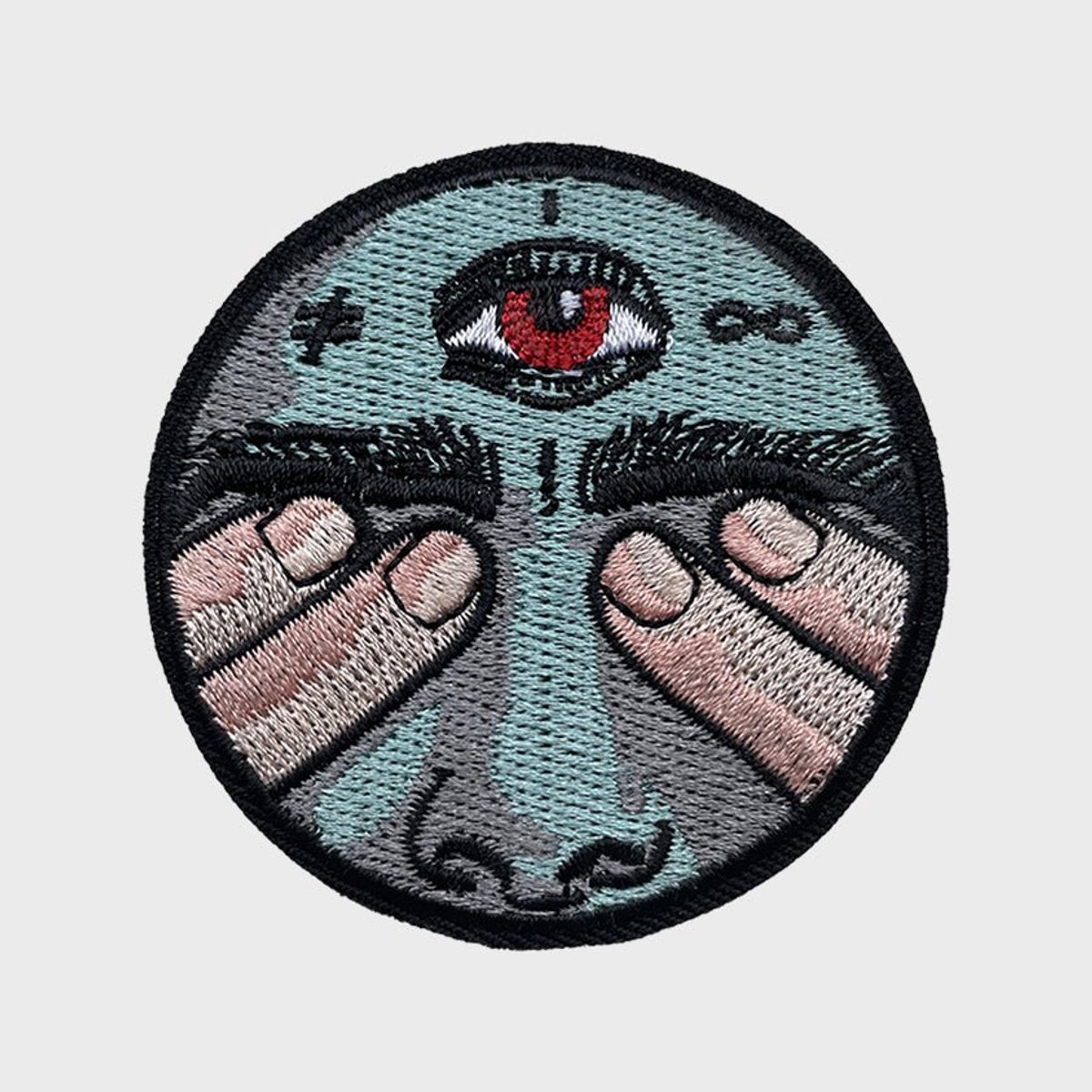 Patchy® – Oog van de Voorzienigheid Strijk Embleem Patch 6 x 6 cm