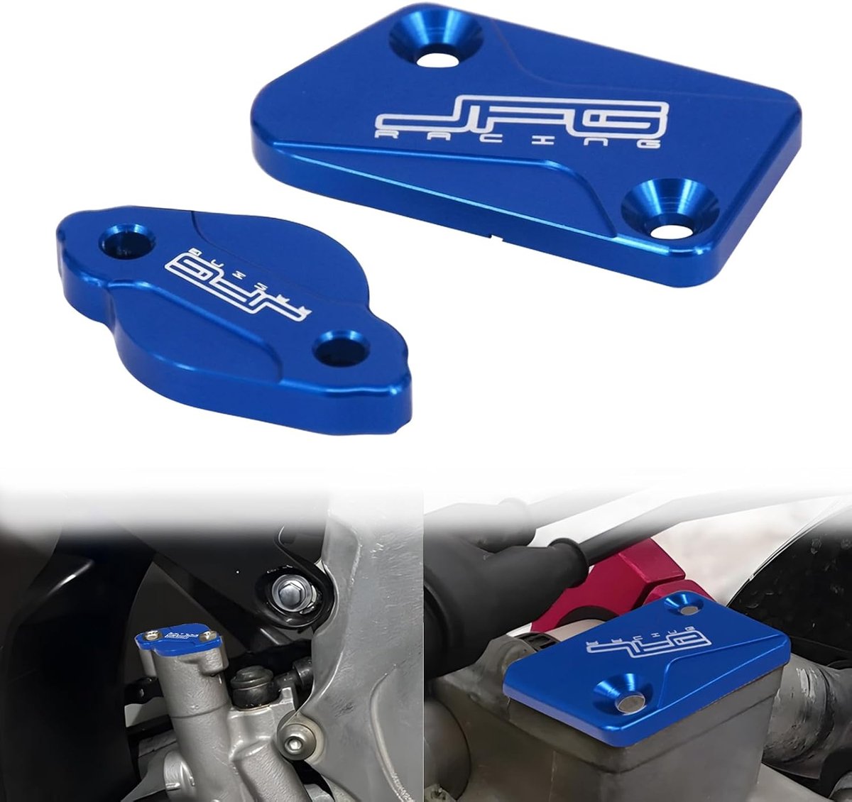 Remvloeistofreservoirafdekking voor YZ125 WR250F YZ250 WR450F YZ250F Blauw - ShopVlot
