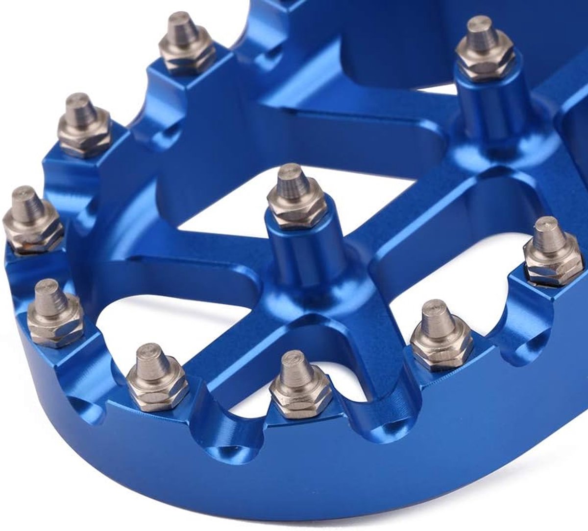 Dirt Bike Foot Pegs Motocross Foot Pegs Pedals CNC ALuminum for Yamaha YZ80 YZ125 YZ250 YZ500 YZ490 WR200 WR250 WR500 - ShopVlot